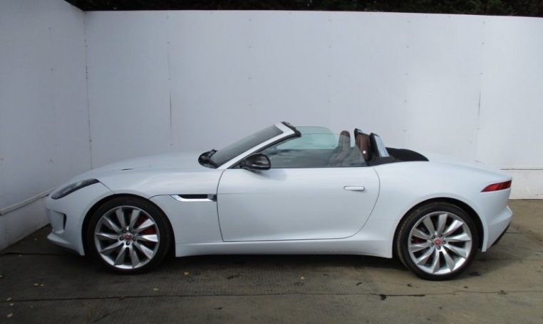 jaguar f type white