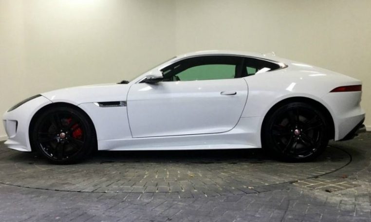 jaguar f type white